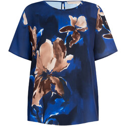 textil Mujer Tops / Blusas Rinascimento REWI FLOREALE CFC0115646 Azul
