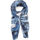 Accesorios textil Mujer Bufanda Desigual DENIM RECTANGLE - 23WAWA12 Azul