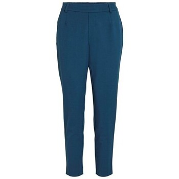 textil Mujer Pantalones Vila VIVARONE HW SLIM PANT - NOOS 14087406 Azul
