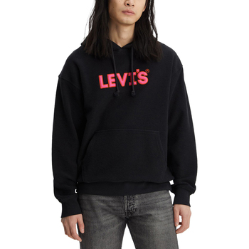 textil Hombre Sudaderas Levi's RELAXED GRAPHIC PO 38479-0250 Negro