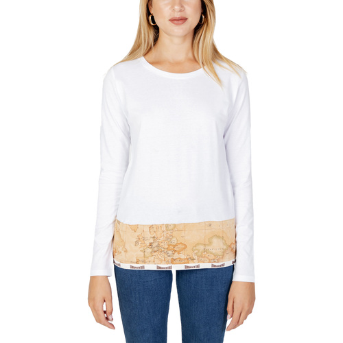textil Mujer Camisetas manga larga Alviero Martini - DF 0750 JC22 Blanco