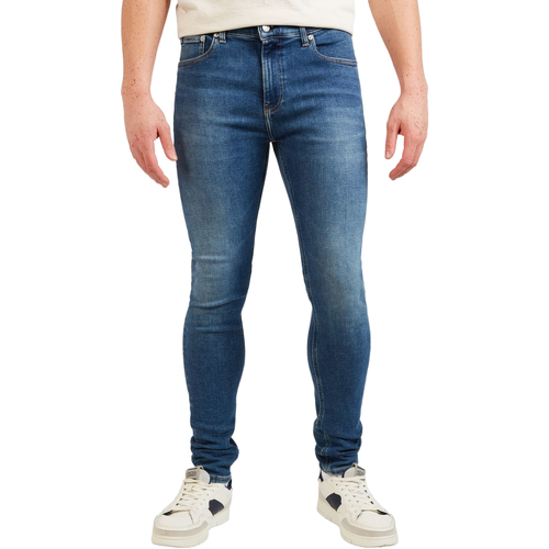 textil Hombre Vaqueros slim Calvin Klein Jeans SUPER J30J324185 Azul