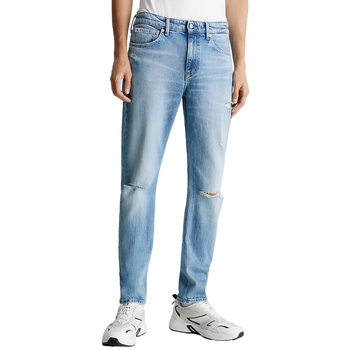 textil Hombre Vaqueros Calvin Klein Jeans TAPER J30J324195 Azul