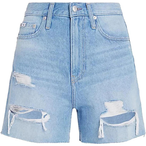 textil Mujer Shorts / Bermudas Calvin Klein Jeans MOM J20J222803 Azul