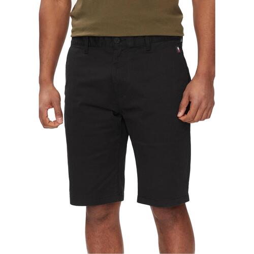 textil Hombre Shorts / Bermudas Tommy Hilfiger SCANTON DM0DM18812 Negro