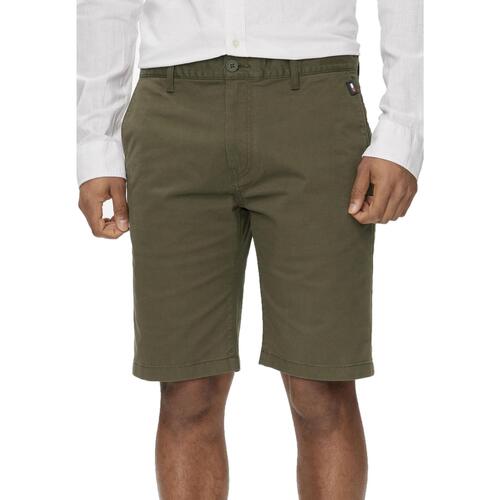 textil Hombre Shorts / Bermudas Tommy Hilfiger SCANTON DM0DM18812 Verde