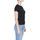 textil Mujer Camisetas manga corta Tommy Hilfiger SLIM TONAL LINEA DW0DW17827 Negro