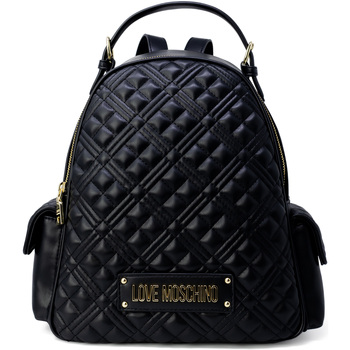 Bolsos Mujer Mochila Love Moschino QUILTED JC4015PP1I Negro