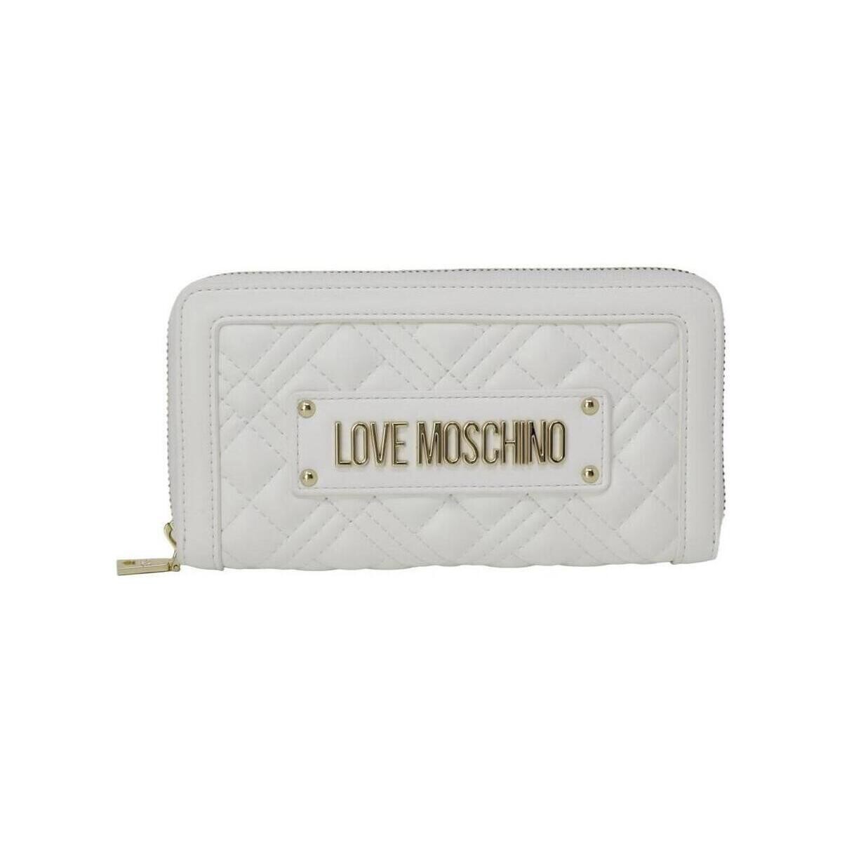 Bolsos Mujer Cartera Love Moschino QUILTED JC5600PP0I Blanco