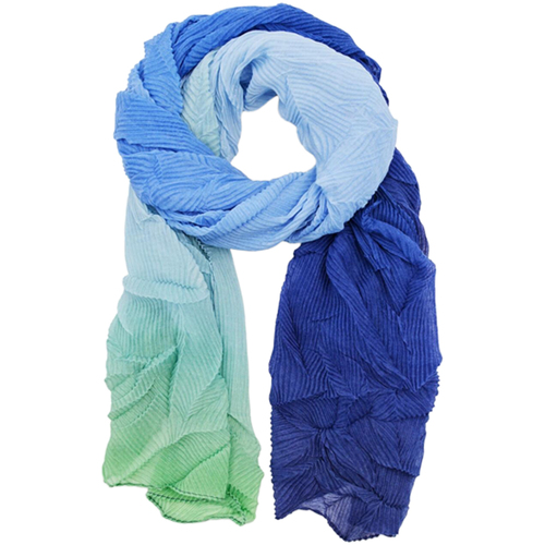 Accesorios textil Mujer Bufanda Desigual FLOW RECTANGLE 24SAWA30 Azul