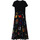 textil Mujer Vestidos largos Desigual LIN LACROIX 24SWVK47 Negro