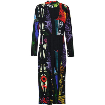 textil Mujer Vestidos largos Desigual MALAGA LACROIX 24SWVK48 Negro