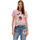 textil Mujer Camisetas manga corta Desigual MICKEY PATCH 24SWTK77 Rojo