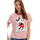 textil Mujer Camisetas manga corta Desigual MICKEY PATCH 24SWTK77 Rojo