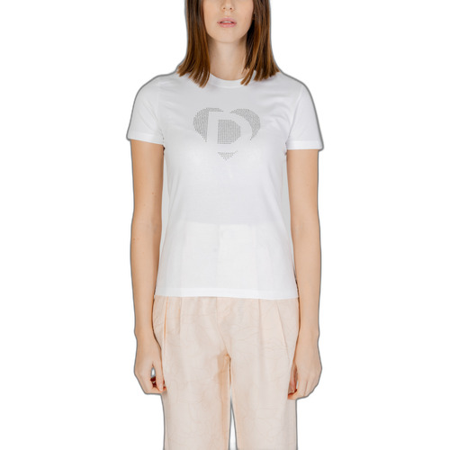 textil Mujer Camisetas manga corta Desigual D COR 24SWTKAK Blanco