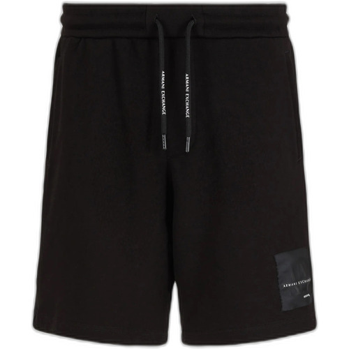 textil Hombre Shorts / Bermudas EAX 3DZSJA ZJDPZ Negro