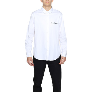 textil Hombre Camisas manga larga EAX 8NZC99 ZN10Z Blanco