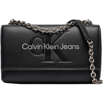 Bolsos Mujer Bolsos Calvin Klein Jeans SCULPTED EW FLAP CONV25 MONO K60K611866 Negro