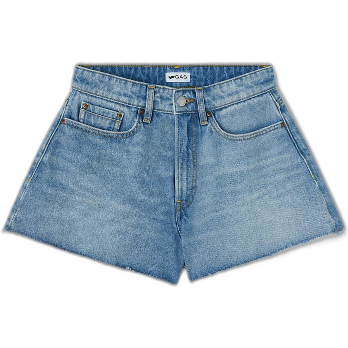textil Mujer Shorts / Bermudas Gas WIDE SHORT A7267 56LR Azul