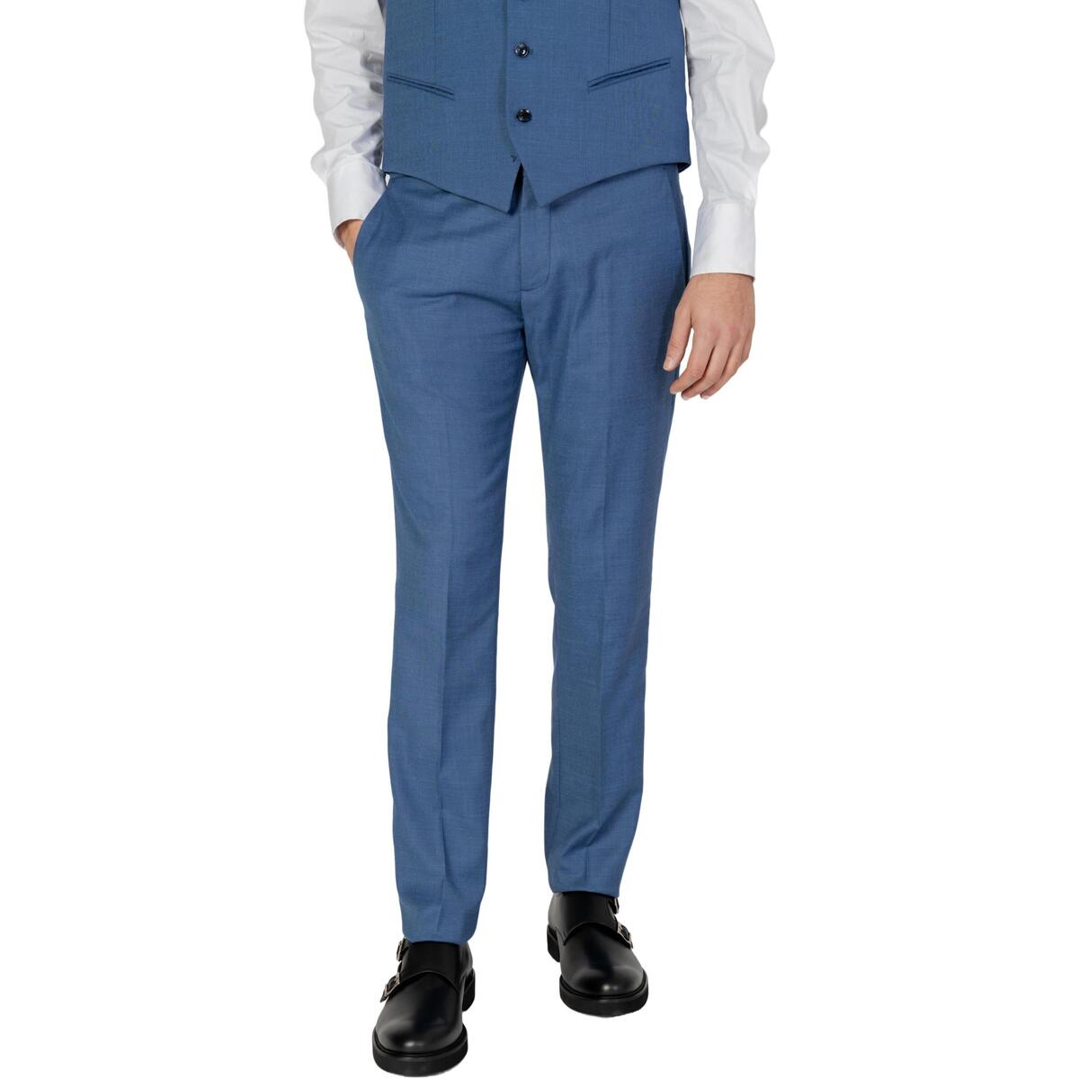textil Hombre Pantalón de traje Antony Morato BONNIE MMTS00018-FA650330 Azul