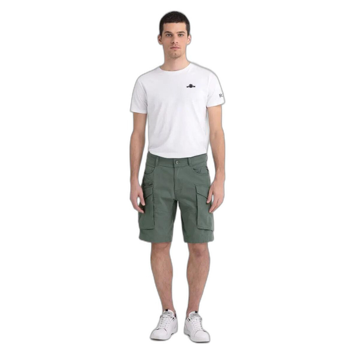 textil Hombre Shorts / Bermudas Replay JOE M9907 .000.84387 Verde