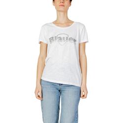 textil Mujer Camisetas manga corta Blauer 24SBLDH02335 Blanco