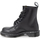 Zapatos Mujer Botas de caña baja Dr. Martens 1460 WS BLACK SMOOTH UNISEX 24758001 Negro