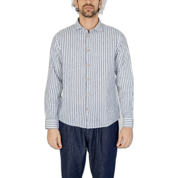 textil Hombre Camisas manga larga Hamaki-ho CE1239H Azul