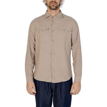 textil Hombre Camisas manga larga Hamaki-ho CE1235H Beige