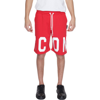 textil Hombre Shorts / Bermudas Icon IU8010B Rojo