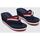 Zapatos Mujer Chanclas Tommy Hilfiger CORPORATE WEDGE BEACH SANDAL Marino