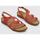 Zapatos Mujer Sandalias El Naturalista N5811 Rojo