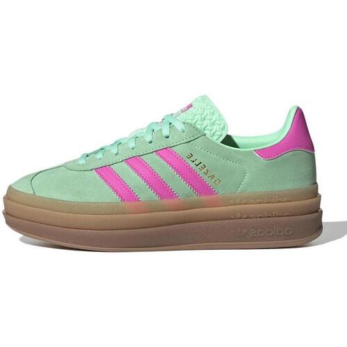 Zapatos Senderismo adidas Originals Gazelle Bold Mint Pink Verde