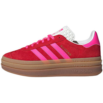 Zapatos Senderismo adidas Originals Gazelle Bold Red Pink Rojo