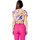 textil Mujer Tops / Blusas Only ONLNOVA LIFE S/S RUCHING TOP AOP PTM - 15264556 Amarillo