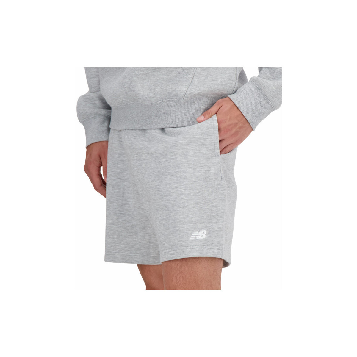 textil Hombre Pantalones cortos New Balance MS41520-AG Gris
