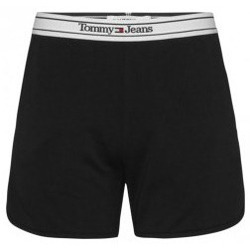 textil Mujer Shorts / Bermudas Tommy Hilfiger DW0DW15380-BDS Negro