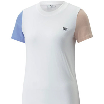 textil Mujer Camisetas manga corta Puma 535744-02 Blanco