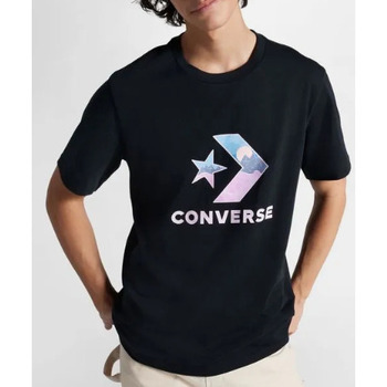 textil Hombre Camisetas manga corta Converse 10025977-A01 Negro
