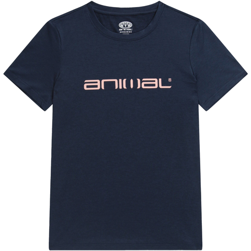 textil Mujer Camisetas manga larga Animal MW2802 Azul