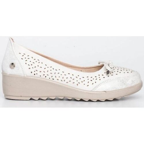 Zapatos Mujer Bailarinas-manoletinas Amarpies 24028013 Blanco