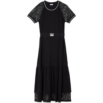 textil Mujer Vestidos Liu Jo Vestido con detalles de malla Negro