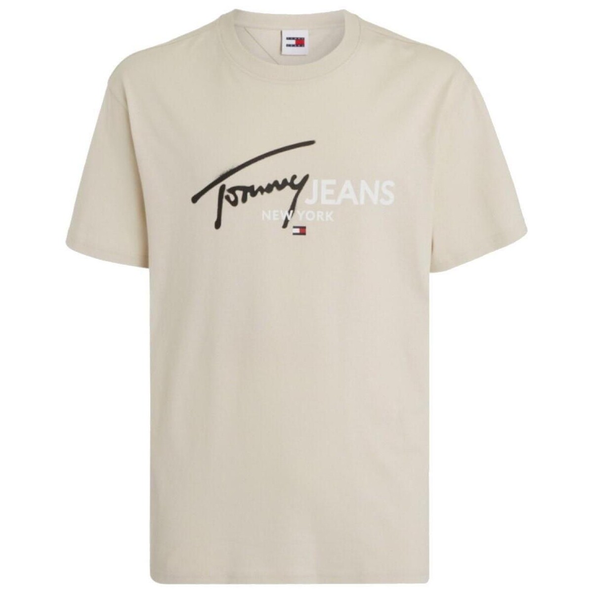textil Hombre Camisetas manga corta Tommy Hilfiger DM0DM18572ACG Marrón