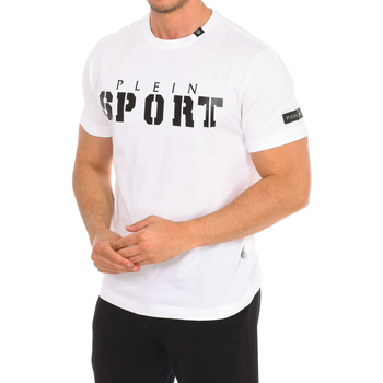 textil Hombre Camisetas manga corta Philipp Plein Sport TIPS400-01 Blanco