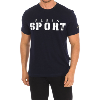 textil Hombre Camisetas manga corta Philipp Plein Sport TIPS400-85 Marino