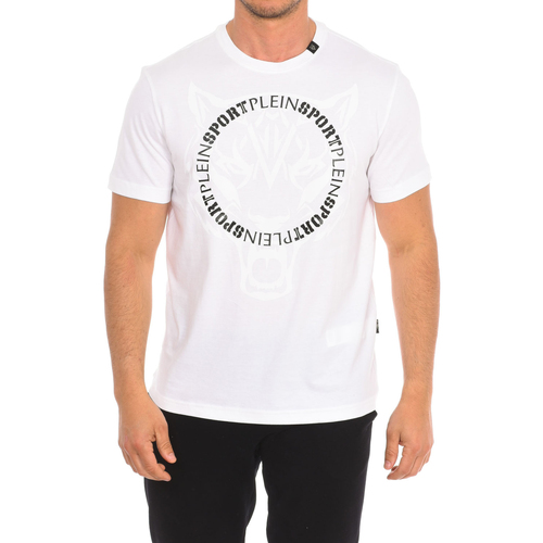 textil Hombre Camisetas manga corta Philipp Plein Sport TIPS402-01 Blanco