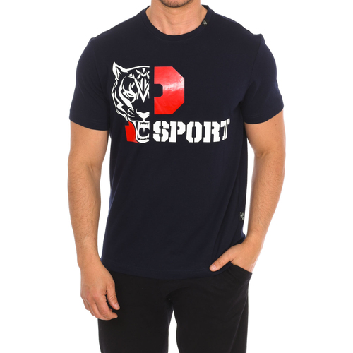 textil Hombre Camisetas manga corta Philipp Plein Sport TIPS410-85 Marino