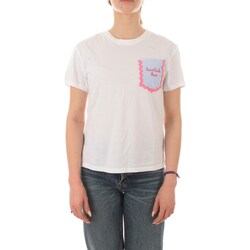 textil Mujer Camisetas manga corta Mc2 Saint Barth EMILIE P Blanco