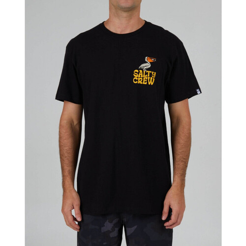 textil Hombre Tops y Camisetas Salty Crew Seaside standard s/s tee Negro