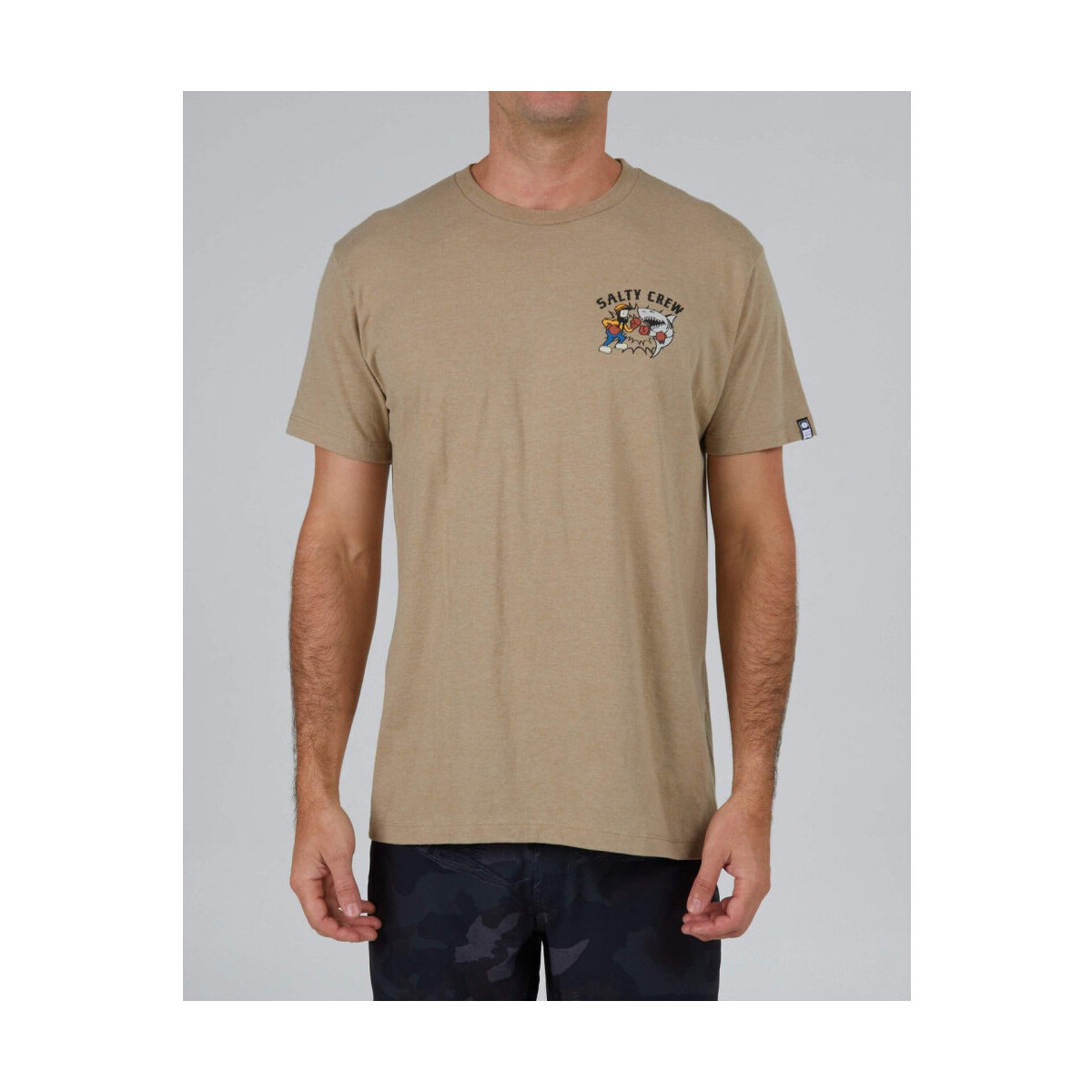 textil Hombre Tops y Camisetas Salty Crew Fish fight standard s/s tee Beige